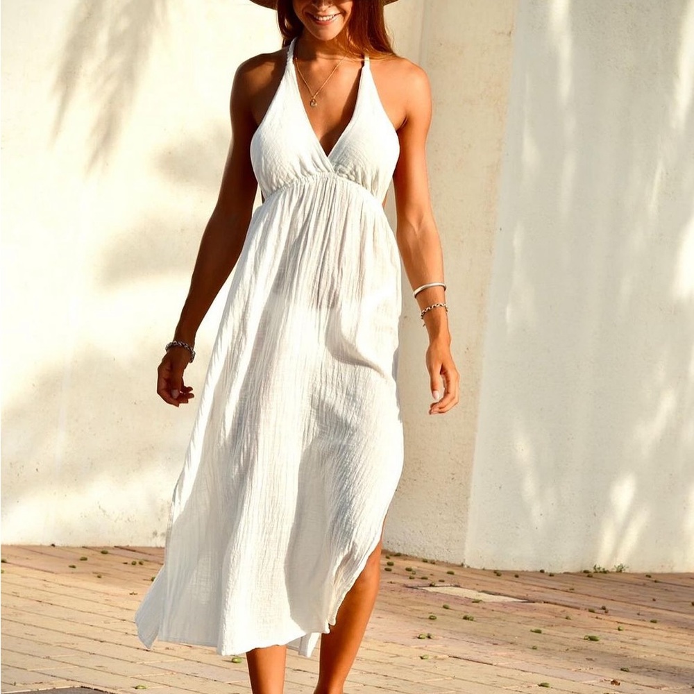 NWOT Tulum cotton boho dress